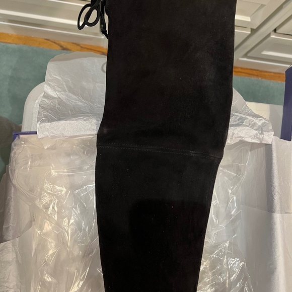 Stuart Weitzman Platform Highland Over The Knee Boot Sz 7.5 - Picture 12 of 15